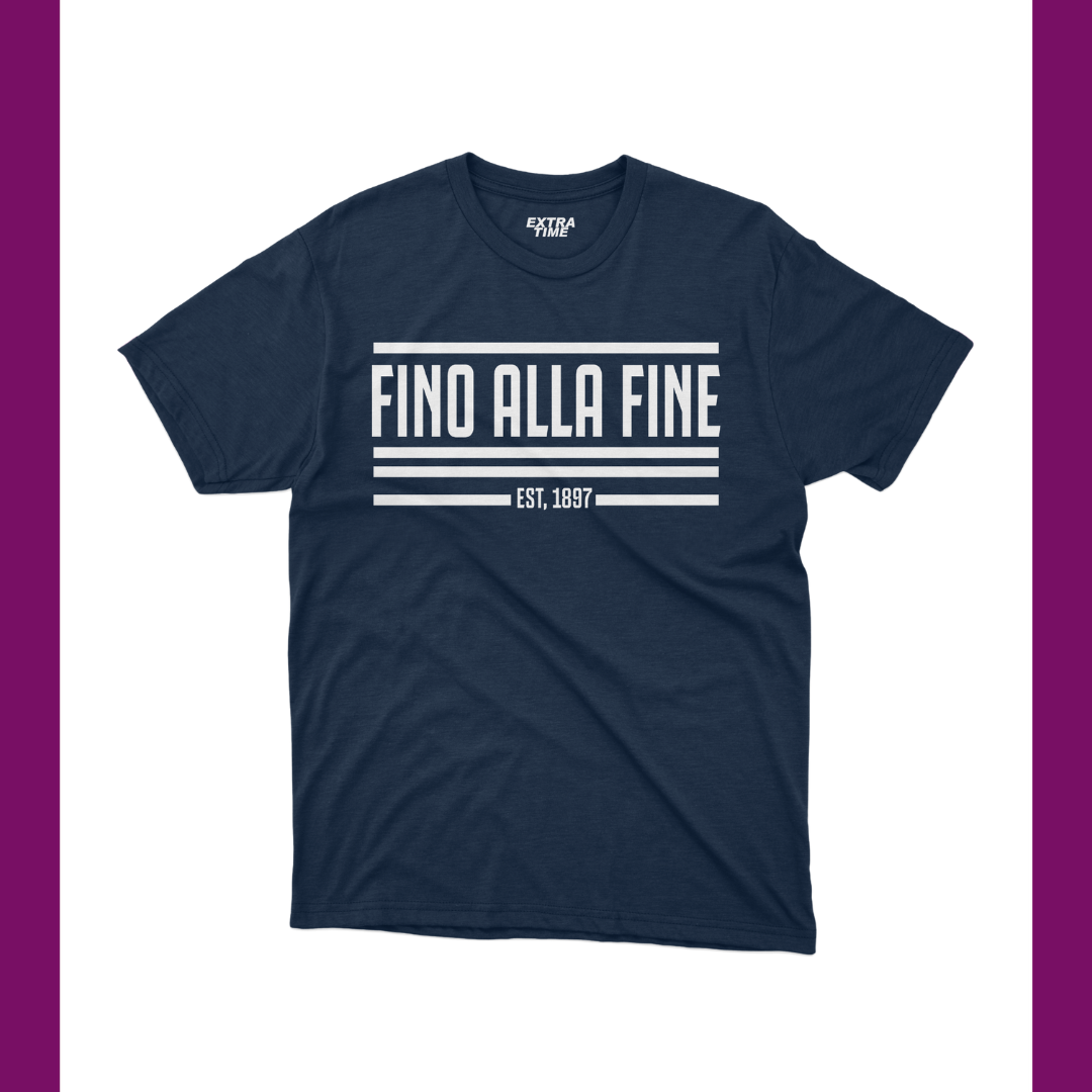 FINO ALLA FINE NAVY T-SHIRT