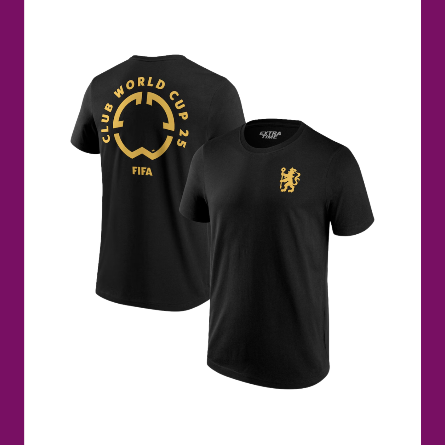 CHELSEA CLUB WORL CUP 25 DUEL LOGO GRAPHIC T-SHIRT