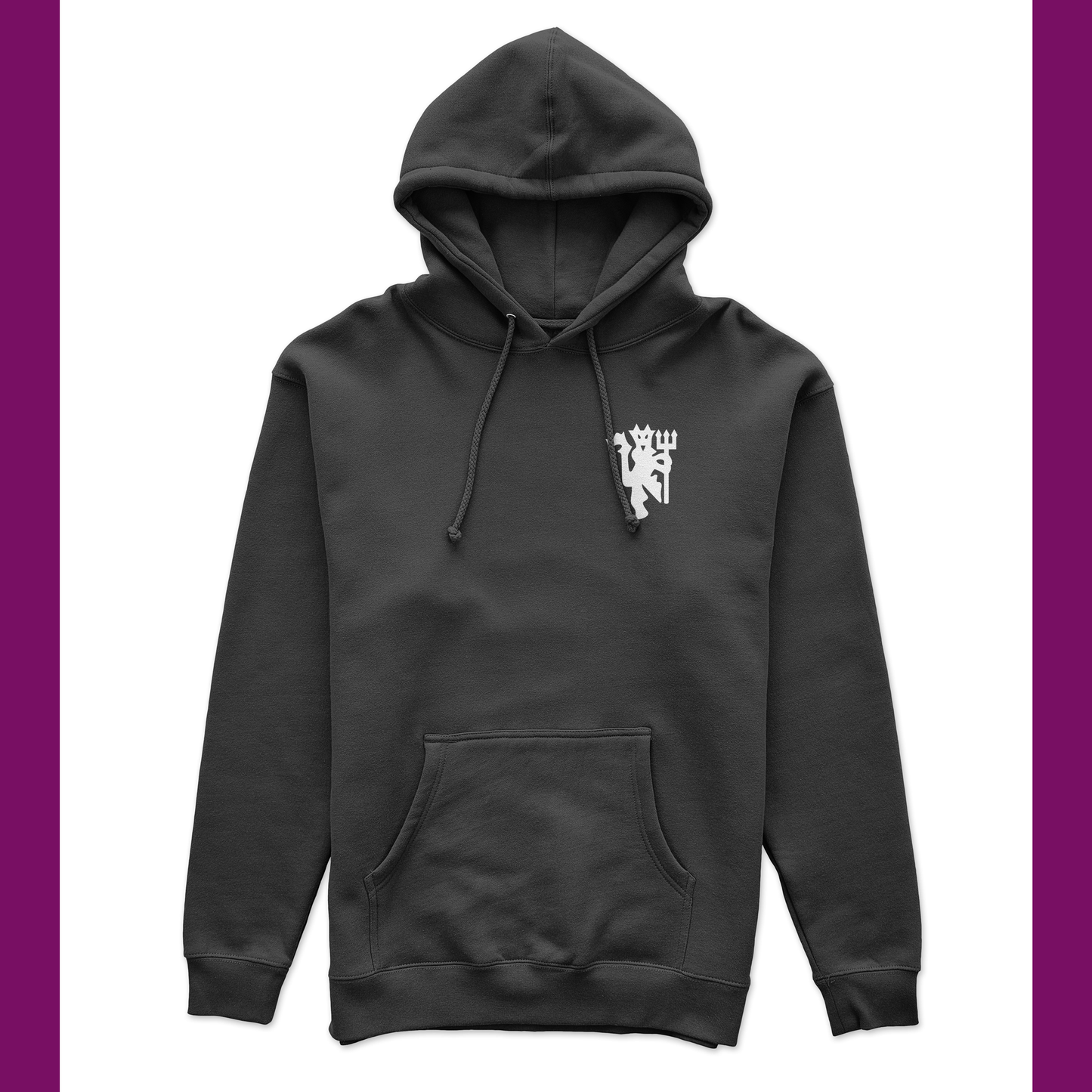 MANCHESTER UNITED - THE RED DEVILS BLACK HOODIE - Extra Time