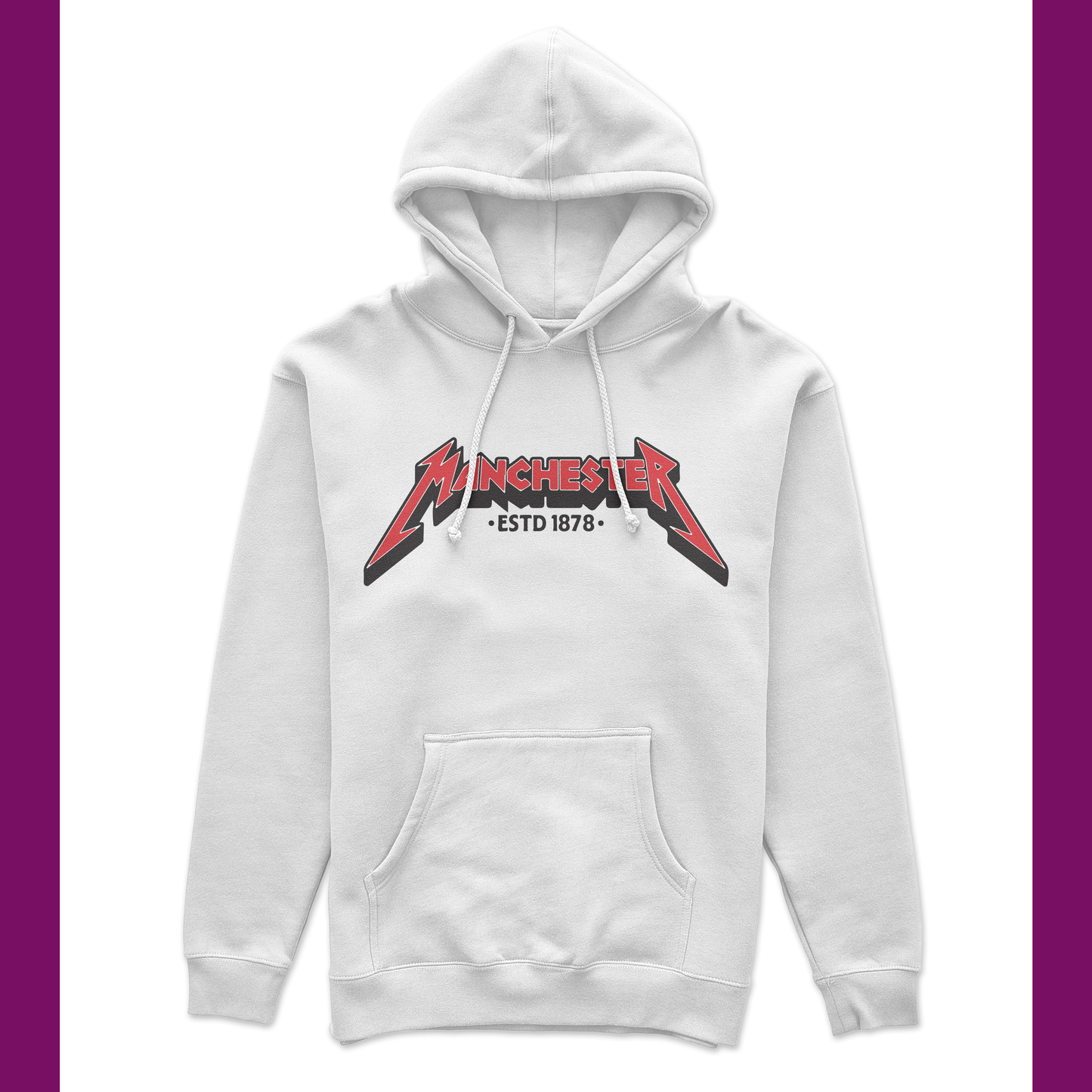 MANCHESTER RETRO METAL HOODIE