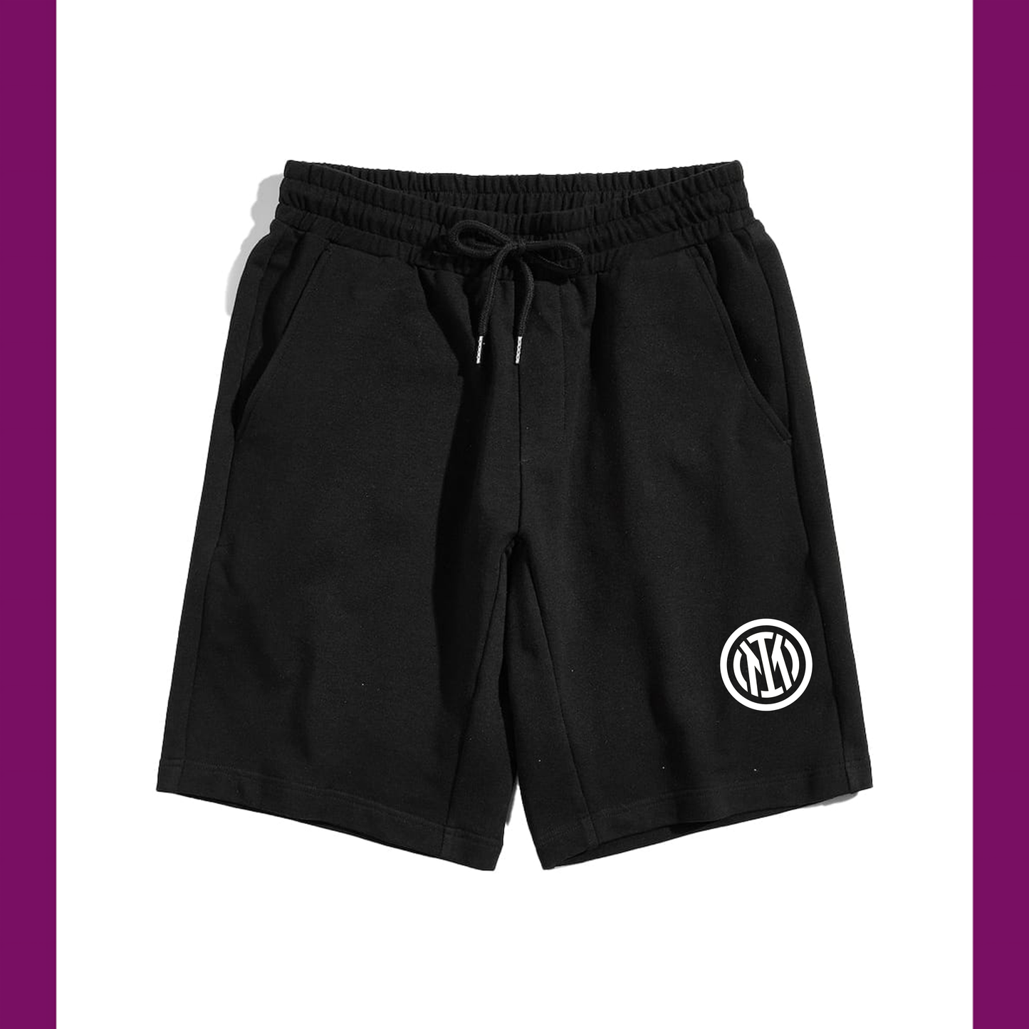 IM - WHITE EMBLEM SHORT