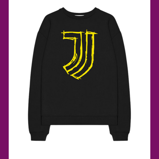 JUVENTUS - YELLOW PRINT SWEATSHIRT