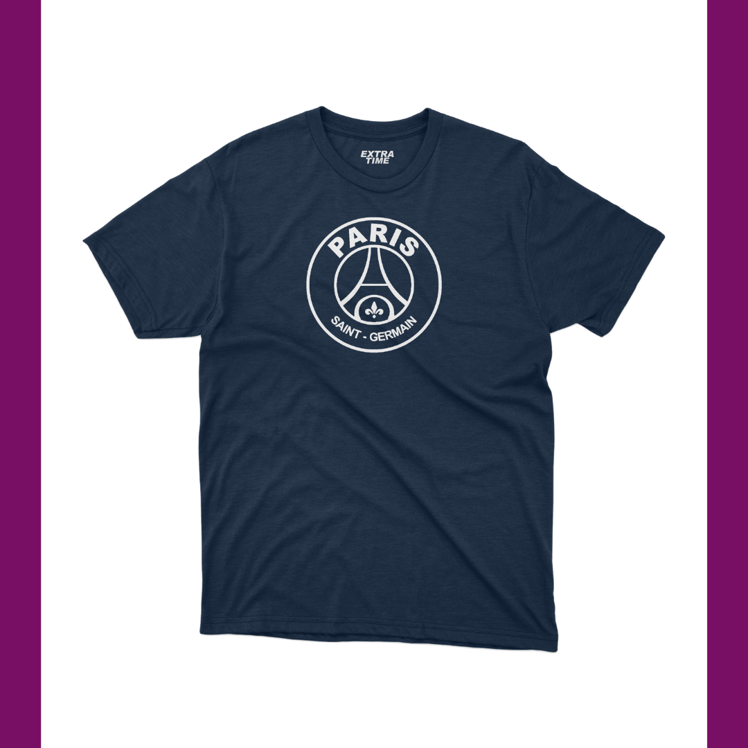 PSG - BIG LOGO NAVY T-SHIRT - Extra Time