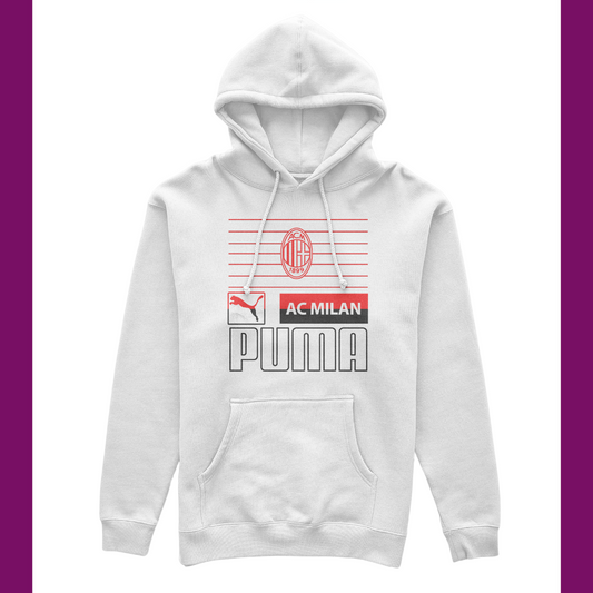 PUMA STYLE HOODIE - AC MILAN WHITE - Extra Time