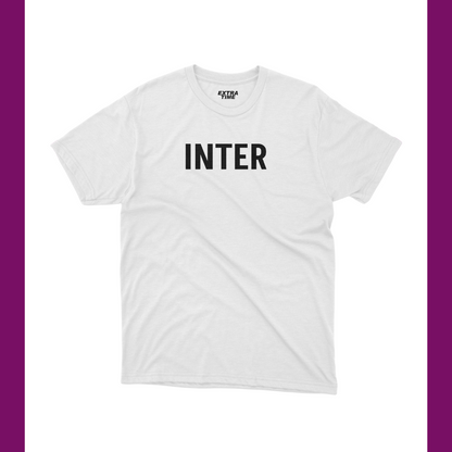 INTER - GRAPHIC LIMITED WHITE T-SHIRT - Extra Time