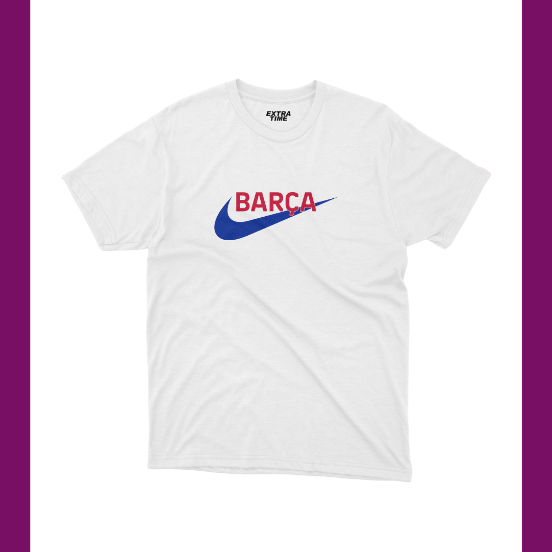 BARCA - WHITE NIKE T-SHIRT - Extra Time