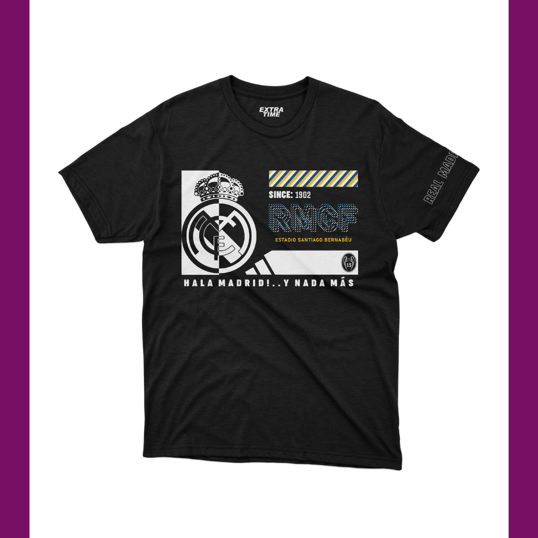 REAL MADRID - STREETWEAR T-SHIRT