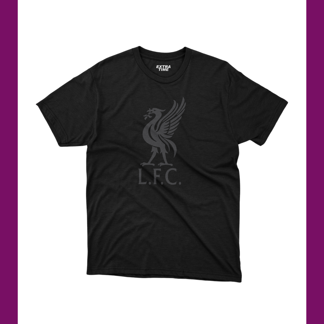 LIVERPOOL - REDS IN BLACK T-SHIRT - Extra Time