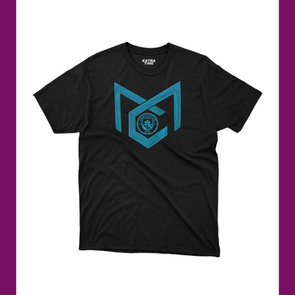 MAN CITY - MONOGRAM ALL OVER T-SHIRT - Extra Time