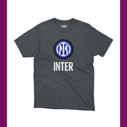 INTER CHARCOAL T-SHIRT
