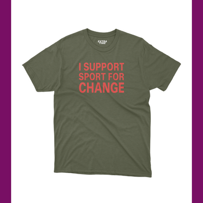 AC MILAN -  I SUPPORT SPORT FOR CHANGE T-SHIRT