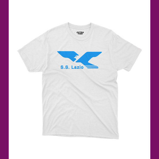 SS LAZIO - 125 ANNIVERSARY WHITE PRESENTATION T-SHIRT