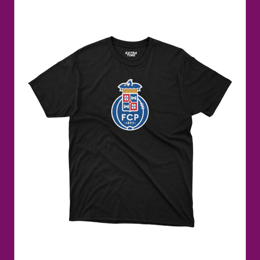 PORTO - EMBLEM BLACK T-SHIRT