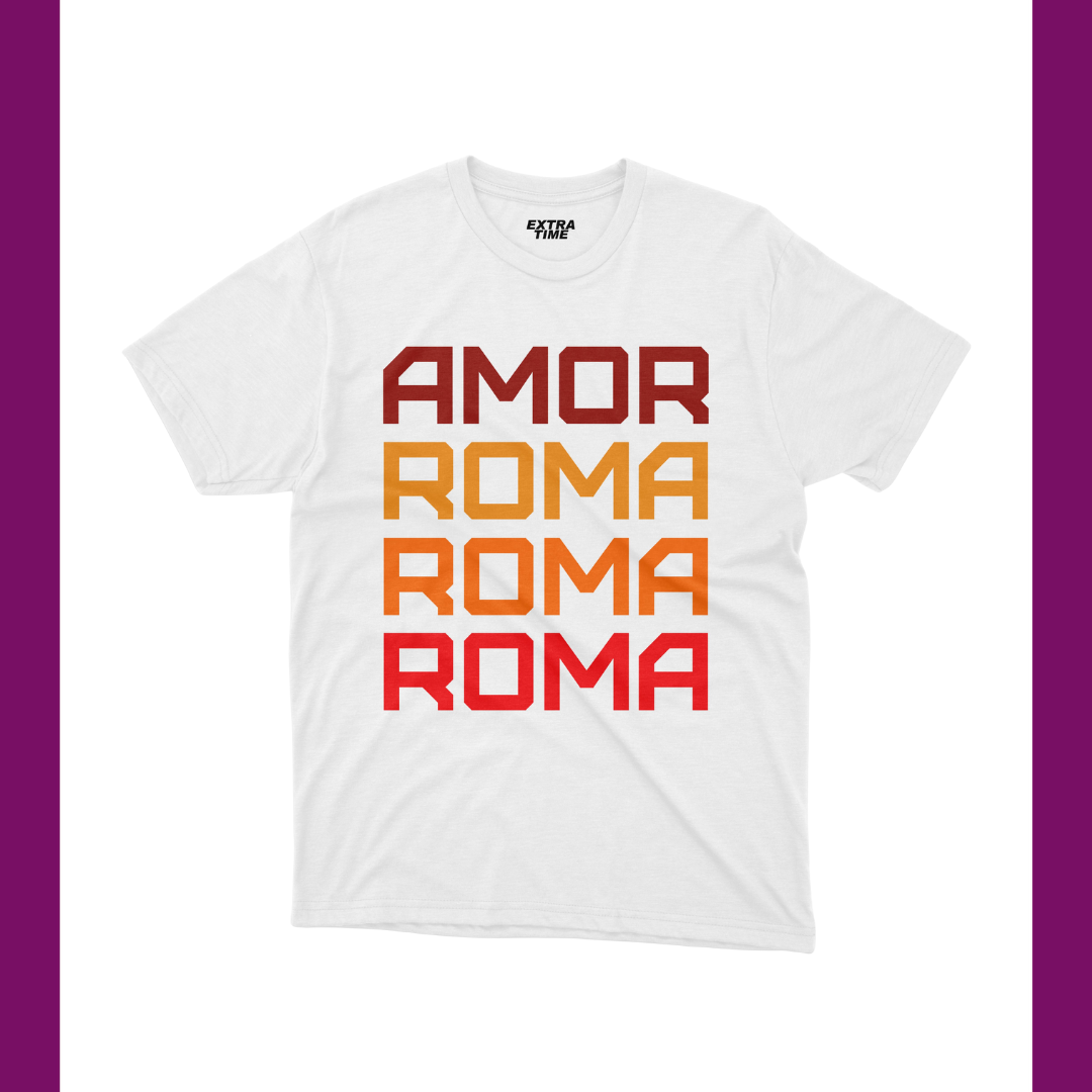 AS ROMA - AMOR X3 T-SHIRT - Extra Time