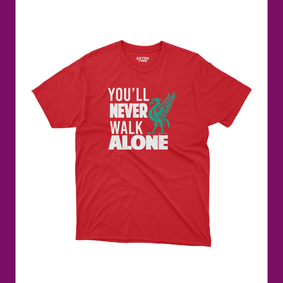 LIVERPOOL - YOU WILL NEVER WALK ALONE T-SHIRT (V2) - Extra Time