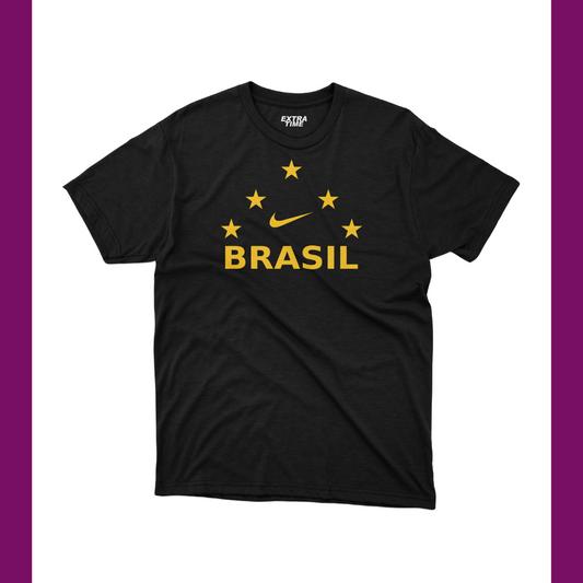 BRAZIL - NIKE THE 5 WORLD CUP T-SHIRT