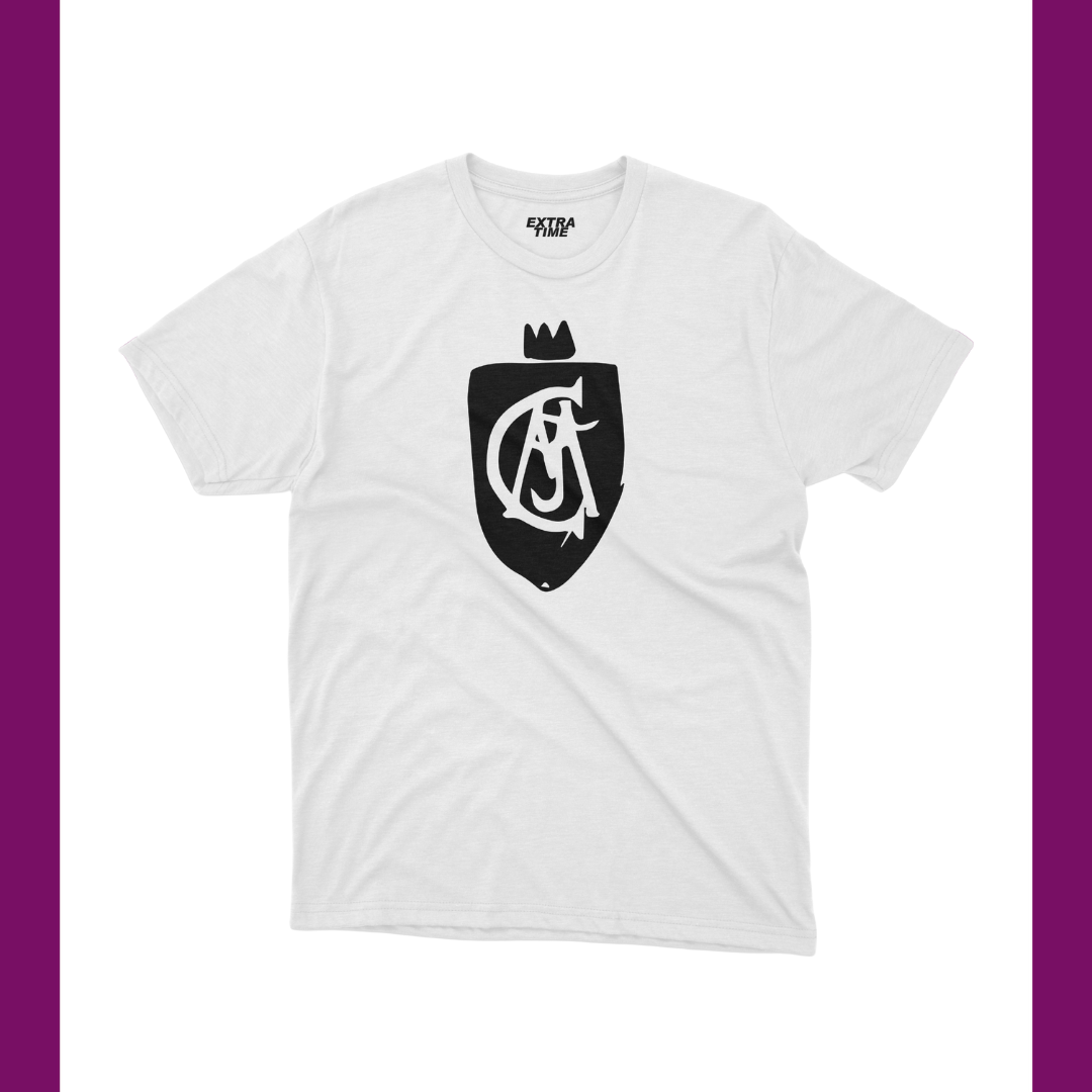 REAL MADRID CLASSIC EMBLEM WHITE T-SHIRT