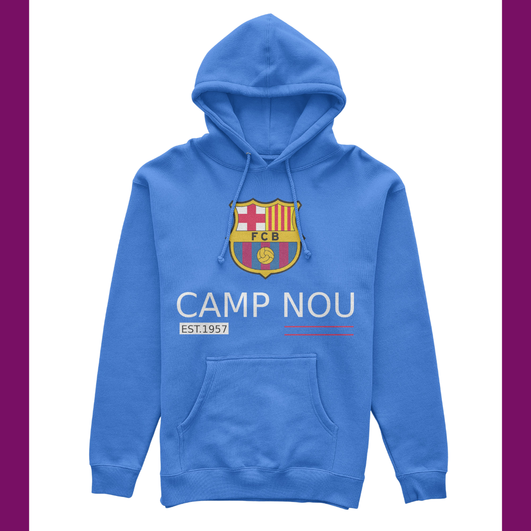 CAMP NOU STYLE HOODIE - Extra Time