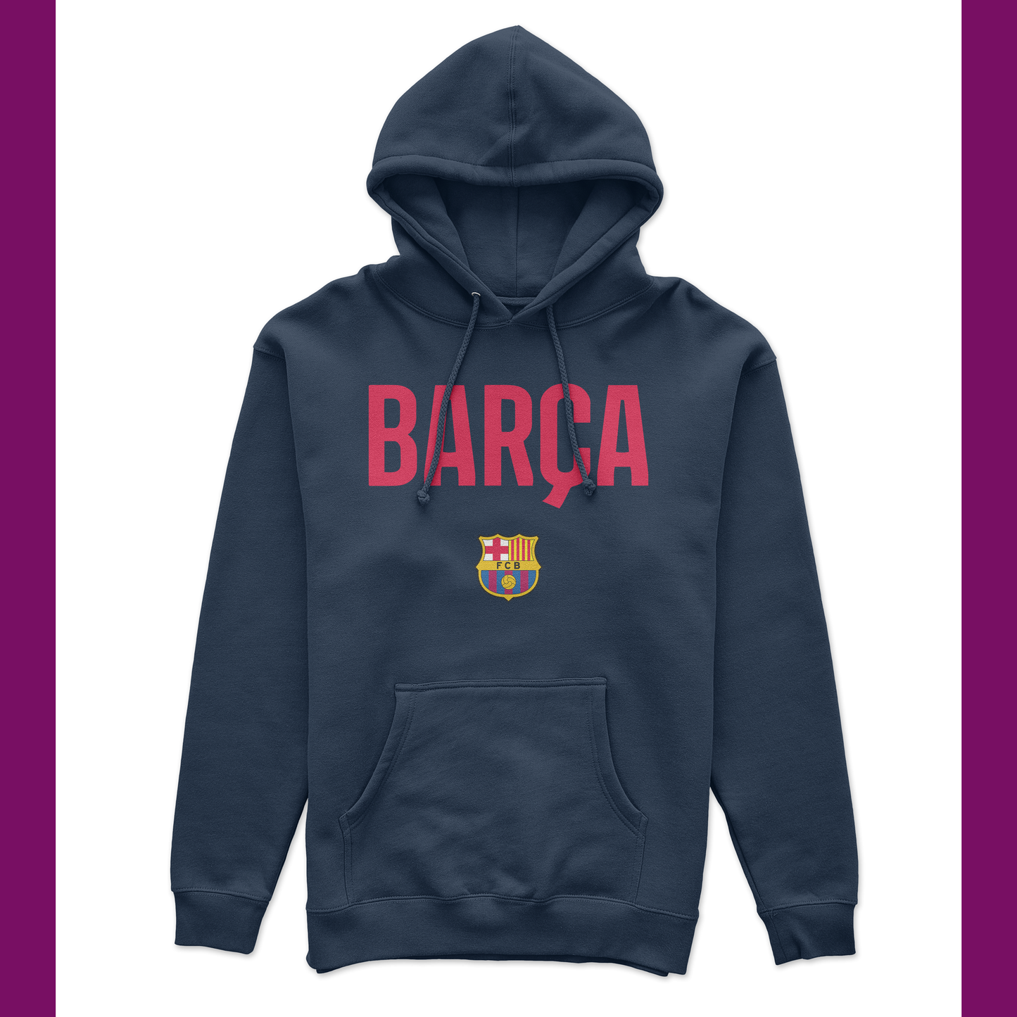 BARCELONA - HOODIE BARCA CREST