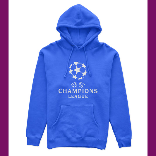 UEFA CHAMPIONS LEAGUE BIG LOGO HOODIE (BLUE) Extra Time