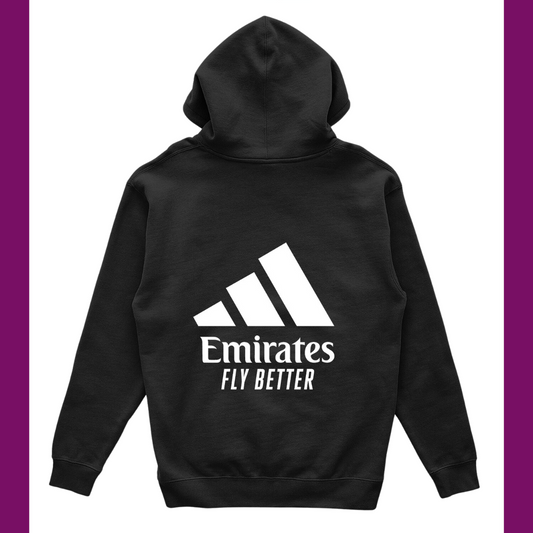 REAL MADRID - ADIDAS STYLE (FLY BETTER) HOODIE