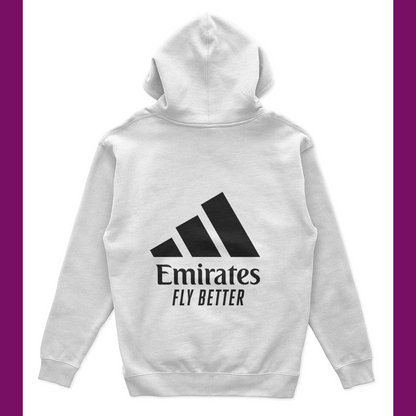 REAL MADRID - ADIDAS STYLE (FLY BETTER) HOODIE