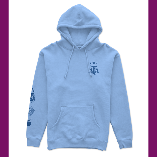 ARGENTINA HOODIE - SKY BLUE