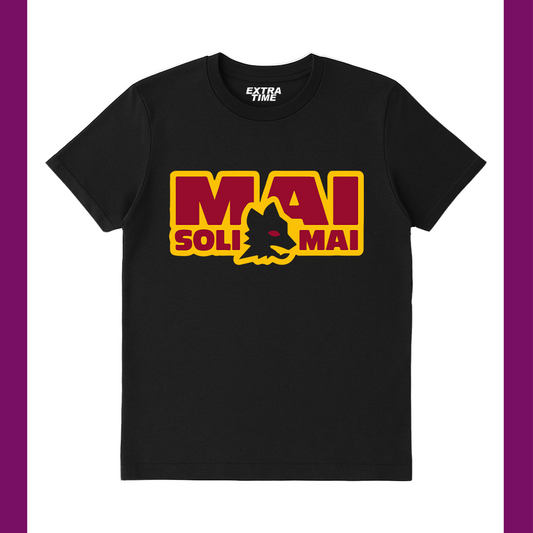 ROMA “MAI SOLI MAI” WOLF T-SHIRT