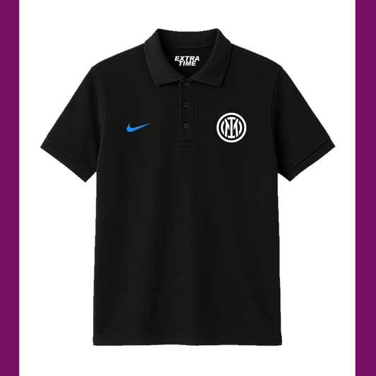 INTER MILAN - BLUE AND BLACK POLO