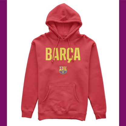 BARCELONA - HOODIE BARCA CREST