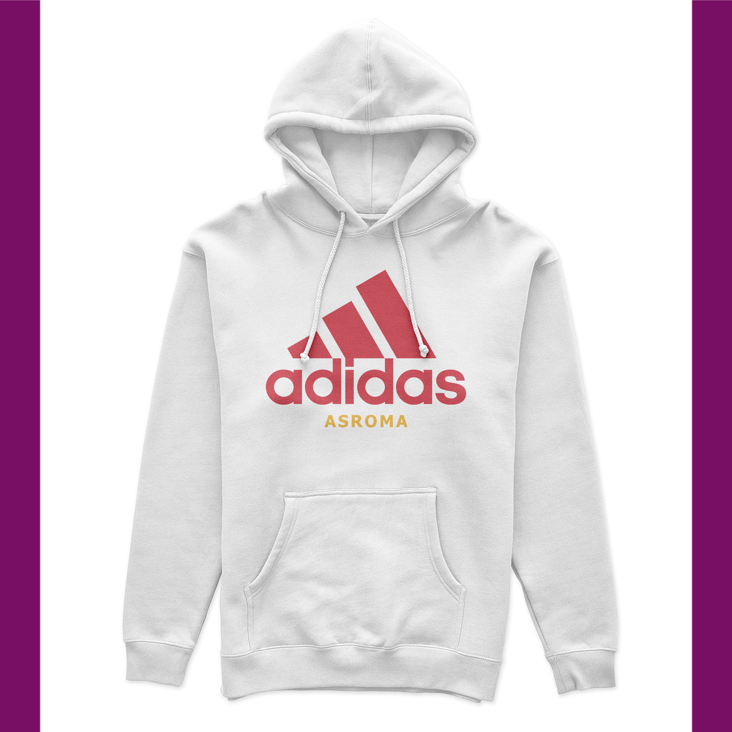 AS ROMA - ADIDAS GRAPHIC DESIGN HOODIE