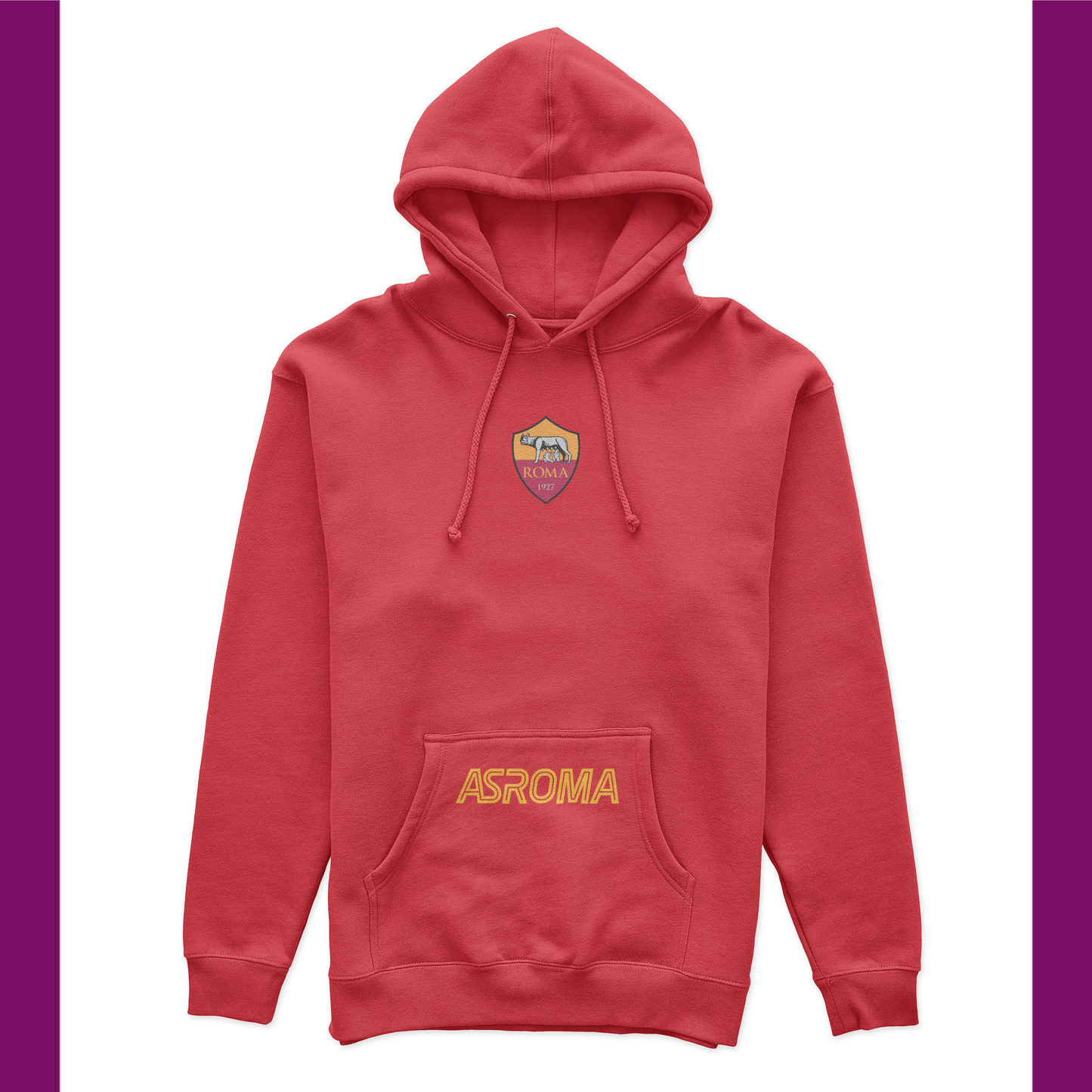 AS ROMA - CREST HOODIE