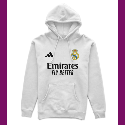 REAL MADRID - ADIDAS STYLE (FLY BETTER) HOODIE