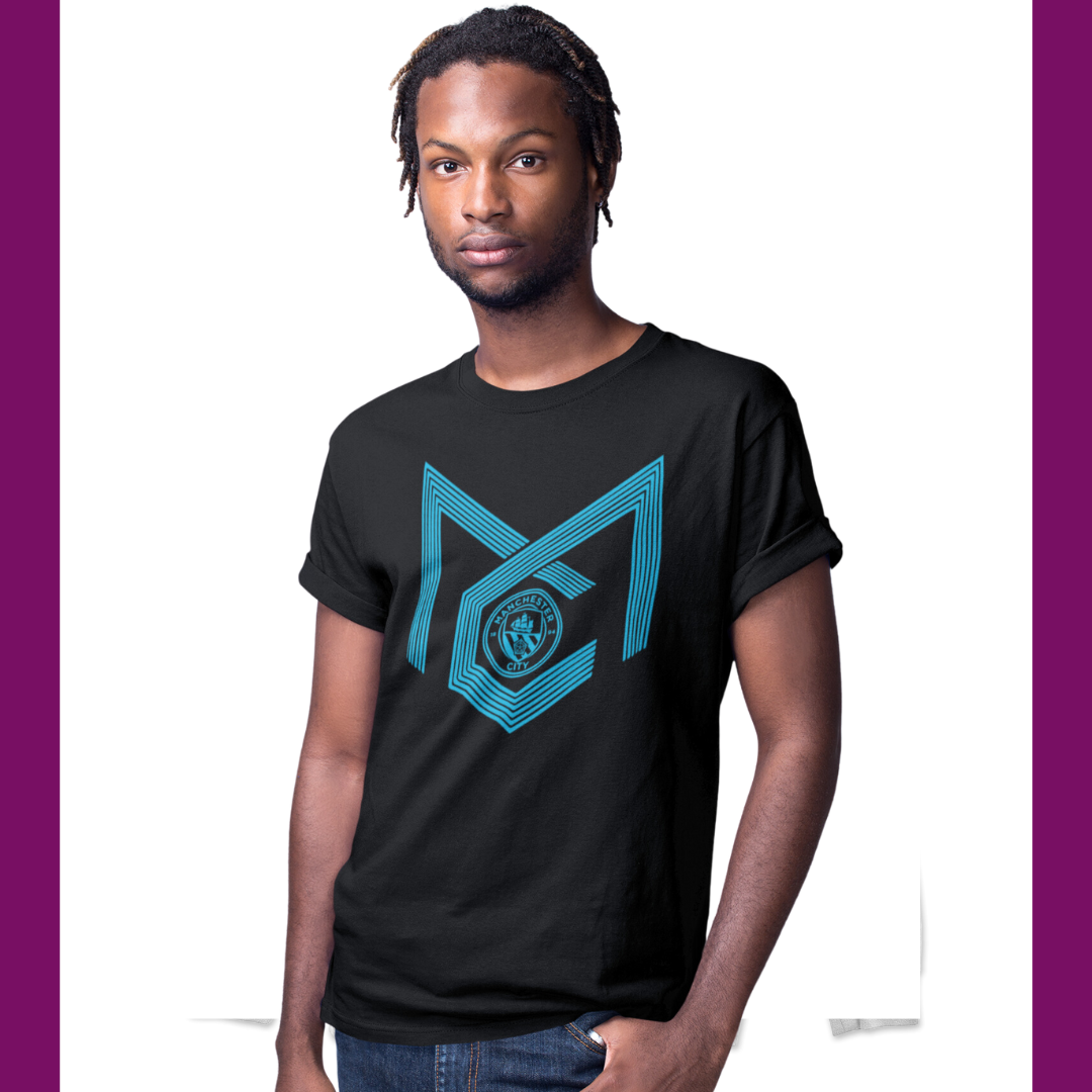 MAN CITY - MONOGRAM ALL OVER T-SHIRT