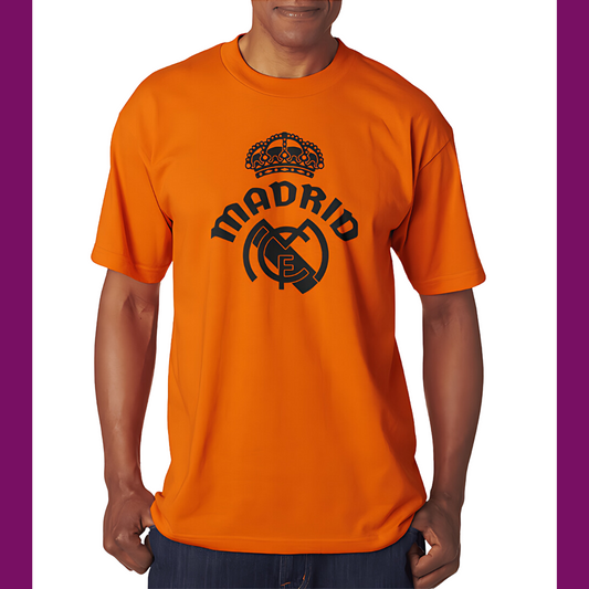 REAL MADRID - ORANGE T-SHIRT